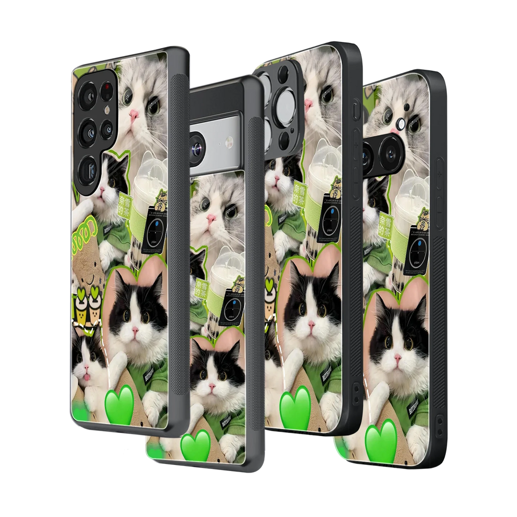 Stylish Glass Back Case for All Smartphones iPhone, Samsung, OnePlus, Pixel, Redmi, Oppo, Vivo, Motorola