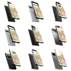 Durable Glass Back Mobile Case for iPhone, Samsung, OnePlus, Google Pixel, Redmi, Vivo, Oppo