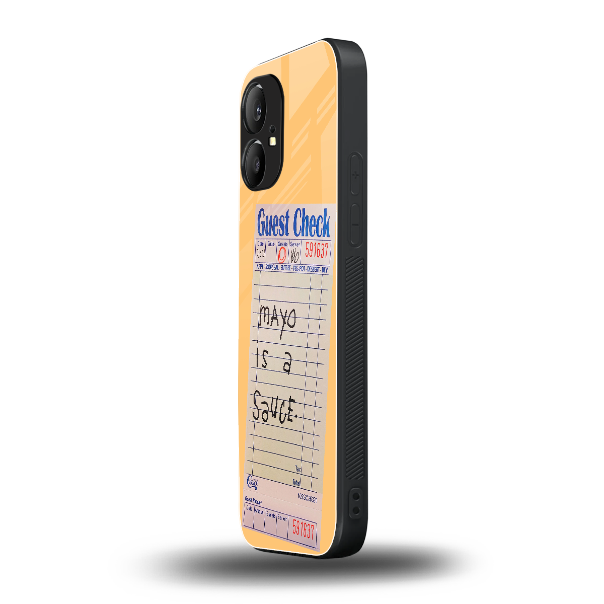 mayo is a sauce back phone cover | glass case for nothing phone 1
