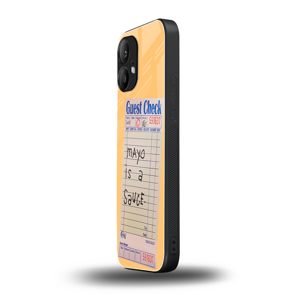 mayo is a sauce back phone cover | glass case for nothing phone 2