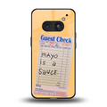 mayo is a sauce back phone cover | glass case for nothing phone 2a