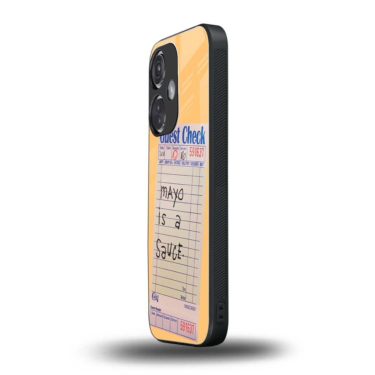 mayo is a sauce back phone cover | glass case for oneplus nord ce 3