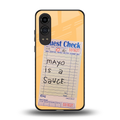 mayo is a sauce back phone cover | glass case for oneplus nord ce 4 lite