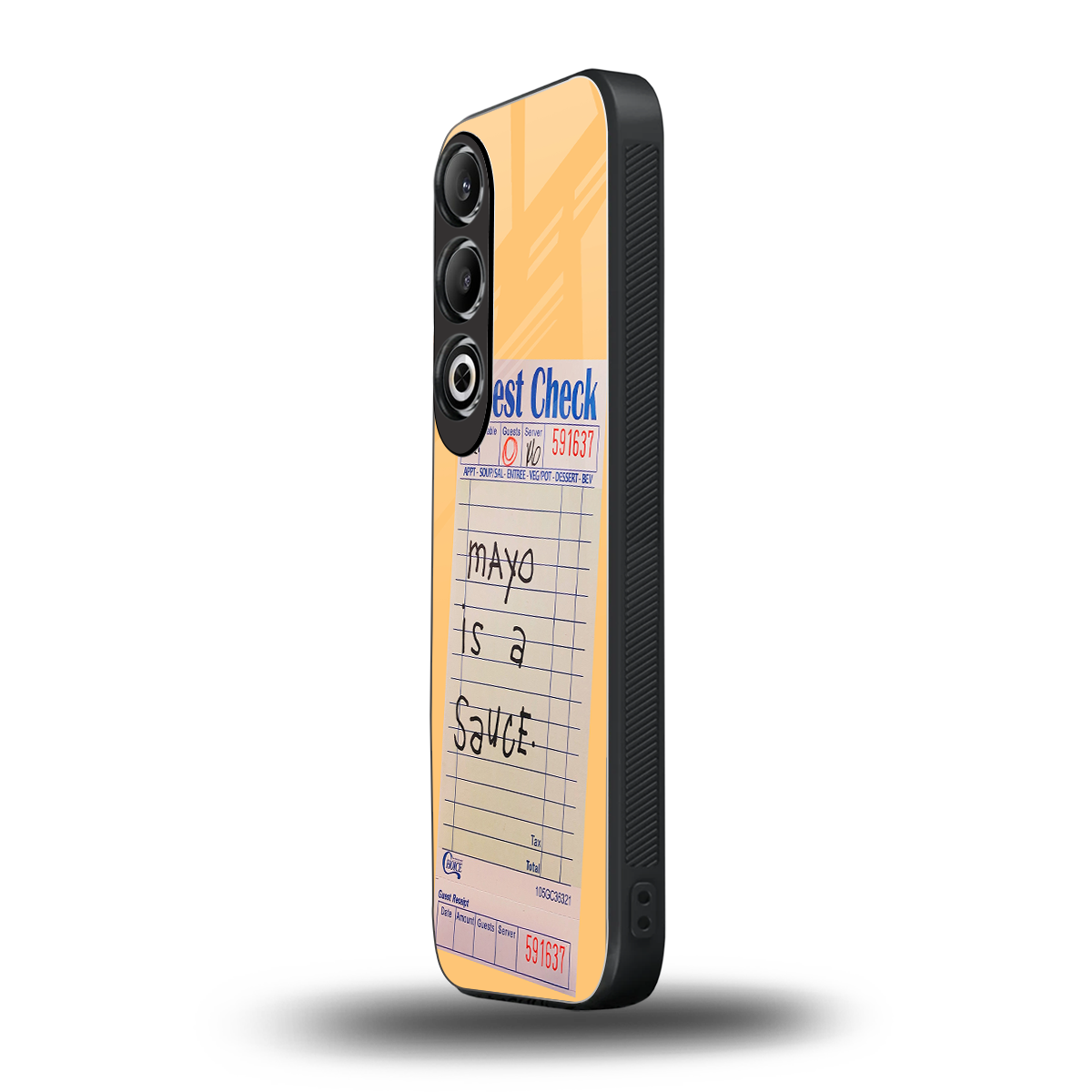 mayo is a sauce back phone cover | glass case for oneplus nord ce 4