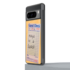 mayo is a sauce back phone cover | glass case for google pixel 8 pro