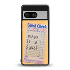 mayo is a sauce back phone cover | glass case for Google Pixel 8