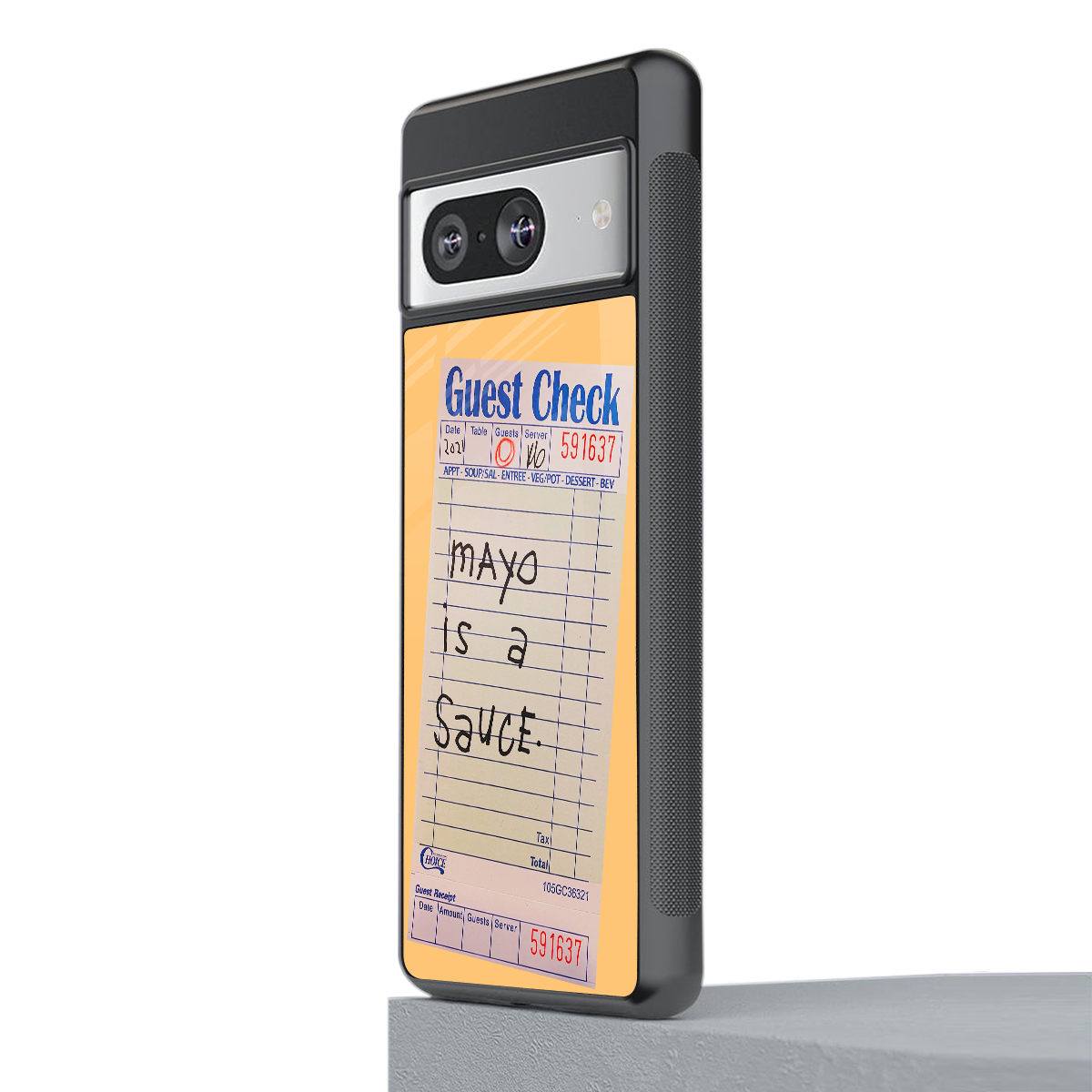mayo is a sauce back phone cover | glass case for Google Pixel 8