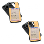 Trendy Glass Back Mobile Case for iPhone, Samsung, Redmi, OnePlus, Google Pixel, Motorola