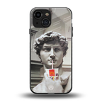mc david back phone cover | glass case for iphone 13 mini