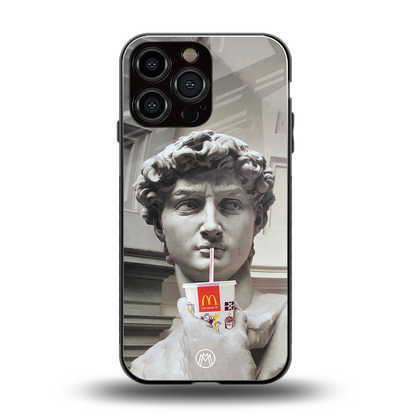 mc david back phone cover | glass case for iphone 13 pro max