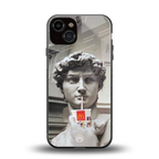 mc david back phone cover | glass case for iphone 13