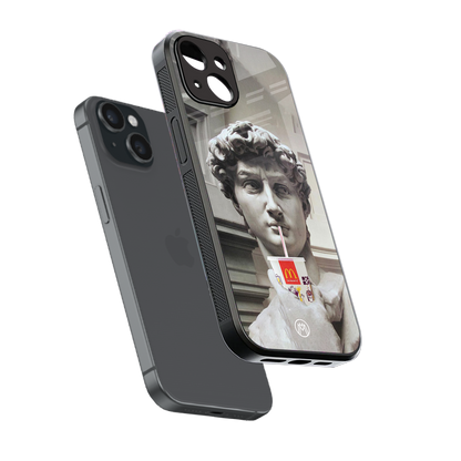 mc david back phone cover | glass case for iphone 13