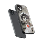 mc david back phone cover | glass case for iphone 14 plus