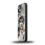 mc david back phone cover | glass case for iphone 15 plus