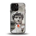 mc david back phone cover | glass case for iphone 14 pro max
