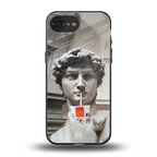 mc david back phone cover | glass case for iphone 16e