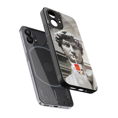 mc david back phone cover | glass case for nothing phone 1