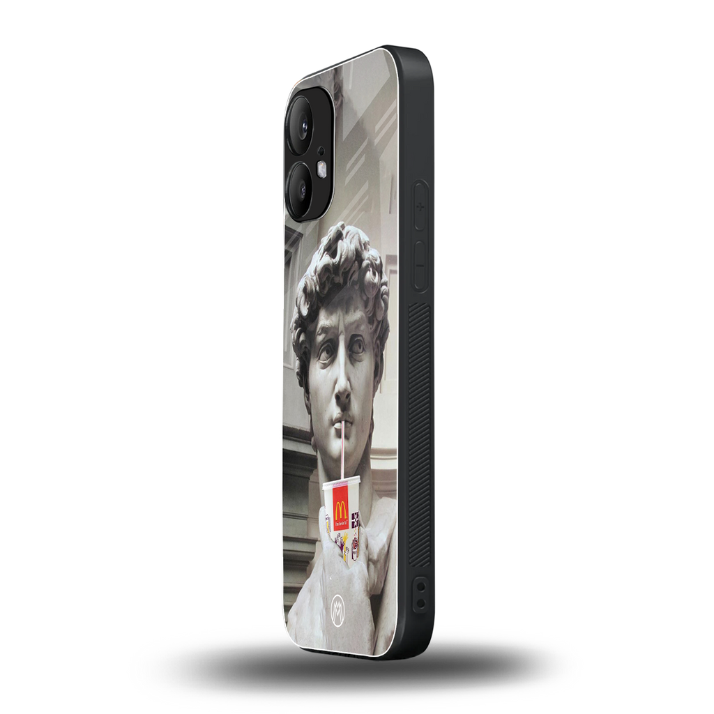 mc david back phone cover | glass case for nothing phone 2