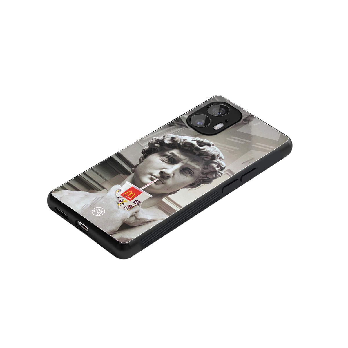 mc david back phone cover | glass case for nothing phone 2