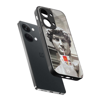 mc david back phone cover | glass case for oneplus nord 3