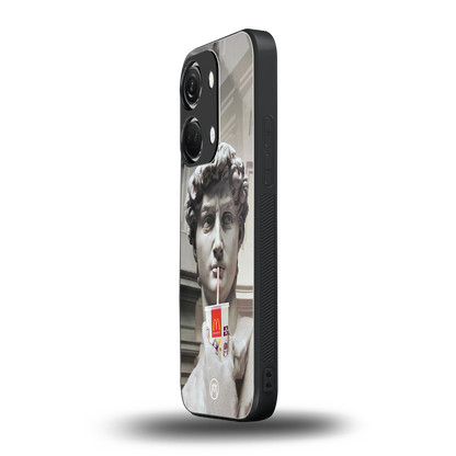 mc david back phone cover | glass case for oneplus nord 3