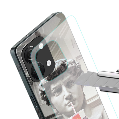 mc david back phone cover | glass case for oneplus nord 3