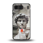 mc david back phone cover | glass case for oneplus nord 4