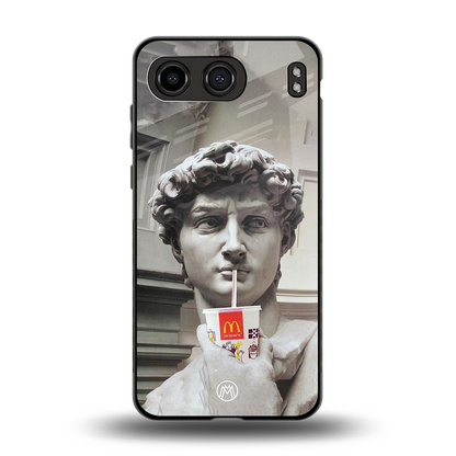 mc david back phone cover | glass case for oneplus nord 4