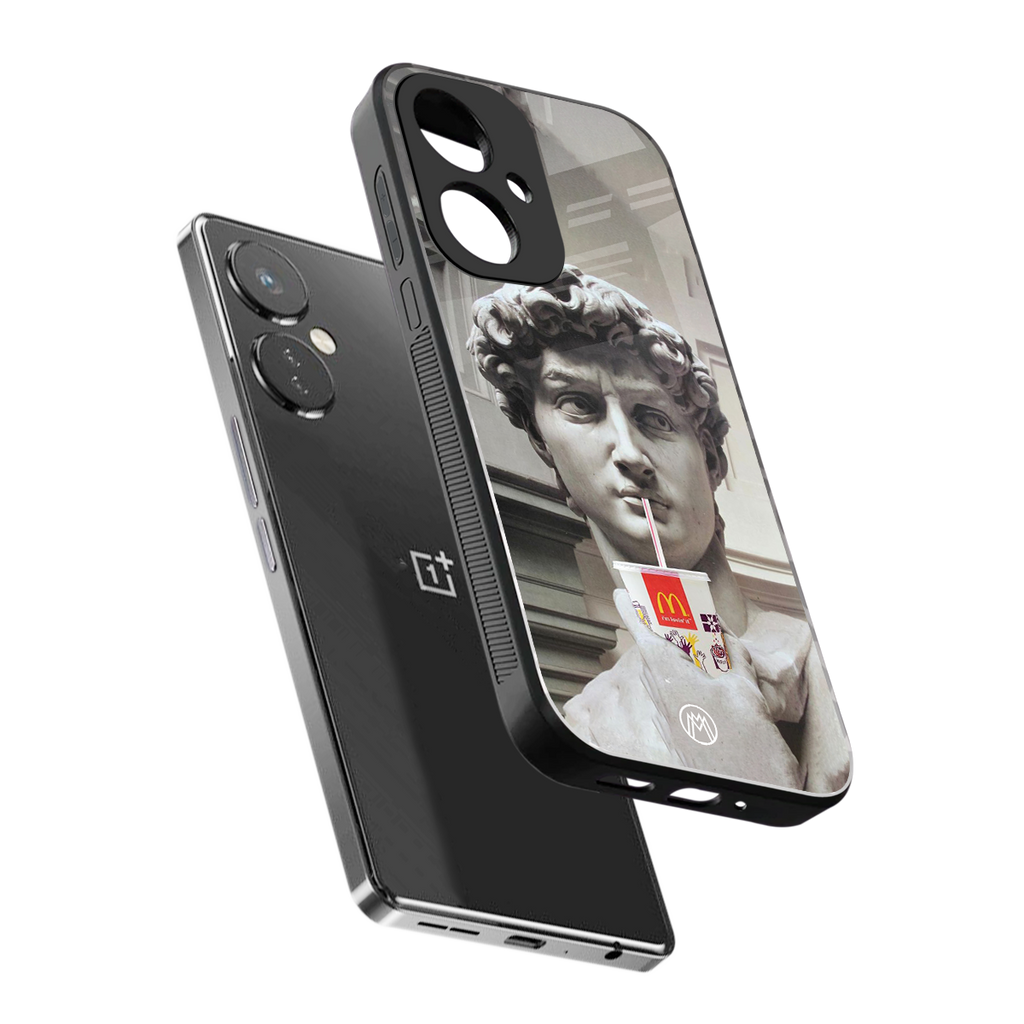 mc david back phone cover | glass case for oneplus nord ce 3