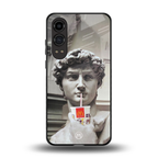 mc david back phone cover | glass case for oneplus nord ce 4 lite
