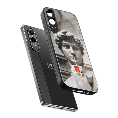 mc david back phone cover | glass case for oneplus nord ce 4 lite