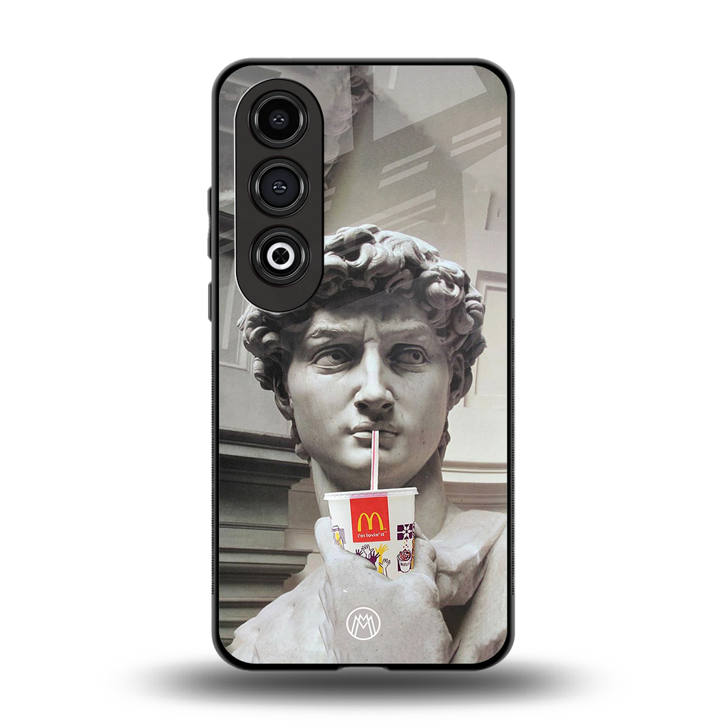mc david back phone cover | glass case for oneplus nord ce 4