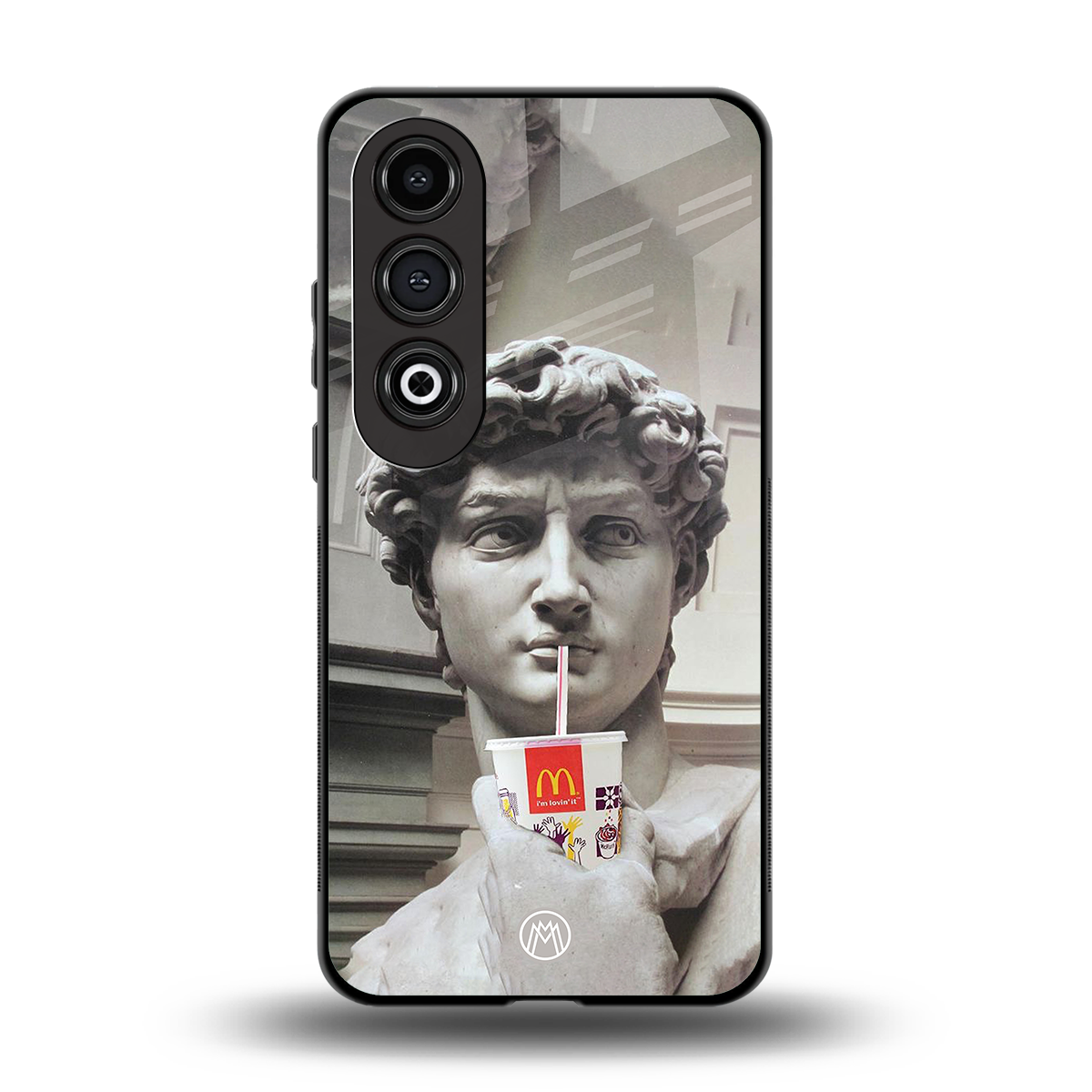 mc david back phone cover | glass case for oneplus nord ce 4