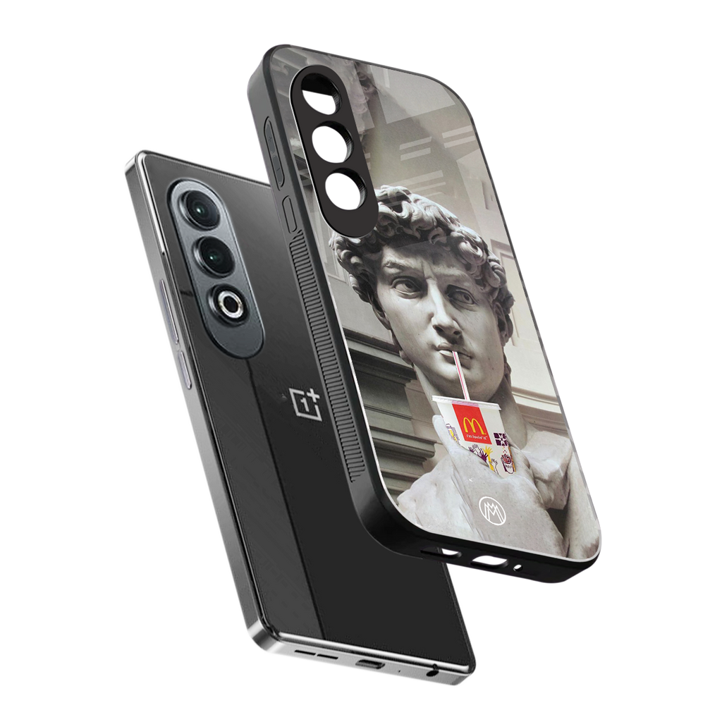 mc david back phone cover | glass case for oneplus nord ce 4