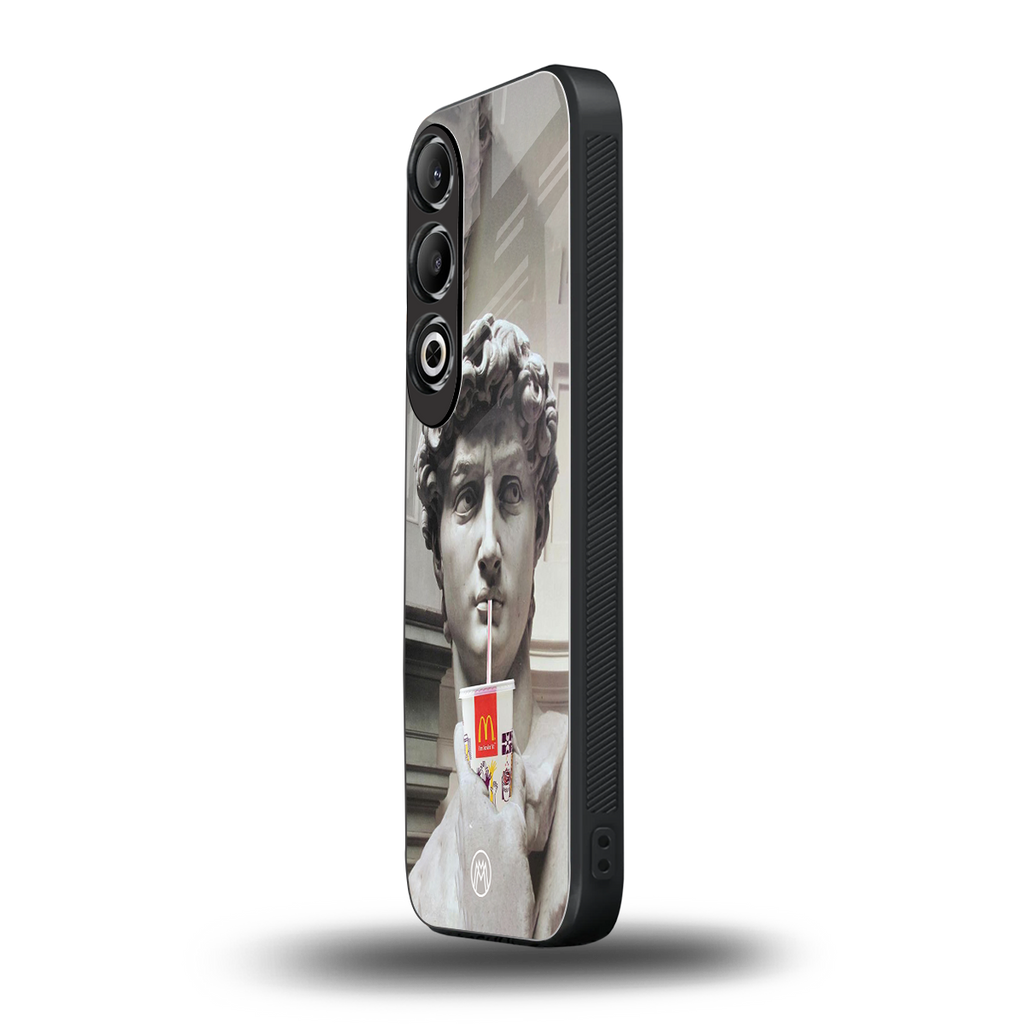 mc david back phone cover | glass case for oneplus nord ce 4