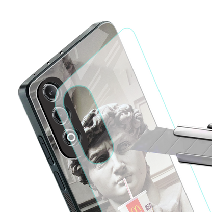 mc david back phone cover | glass case for oneplus nord ce 4