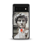 mc david back phone cover | glass case for Google Pixel 6A