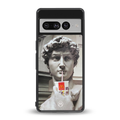 mc david back phone cover | glass case for google pixel 7 pro
