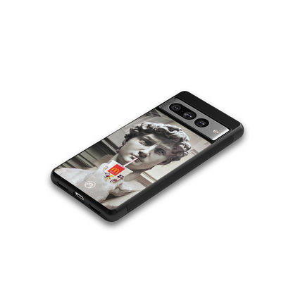 mc david back phone cover | glass case for google pixel 7 pro