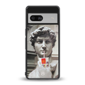 mc david back phone cover | glass case for Google Pixel 7A