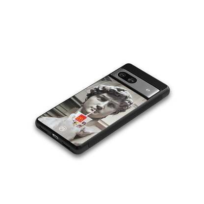 mc david back phone cover | glass case for Google Pixel 7A