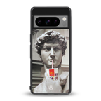 mc david back phone cover | glass case for google pixel 8 pro
