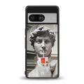 mc david back phone cover | glass case for Google Pixel 8