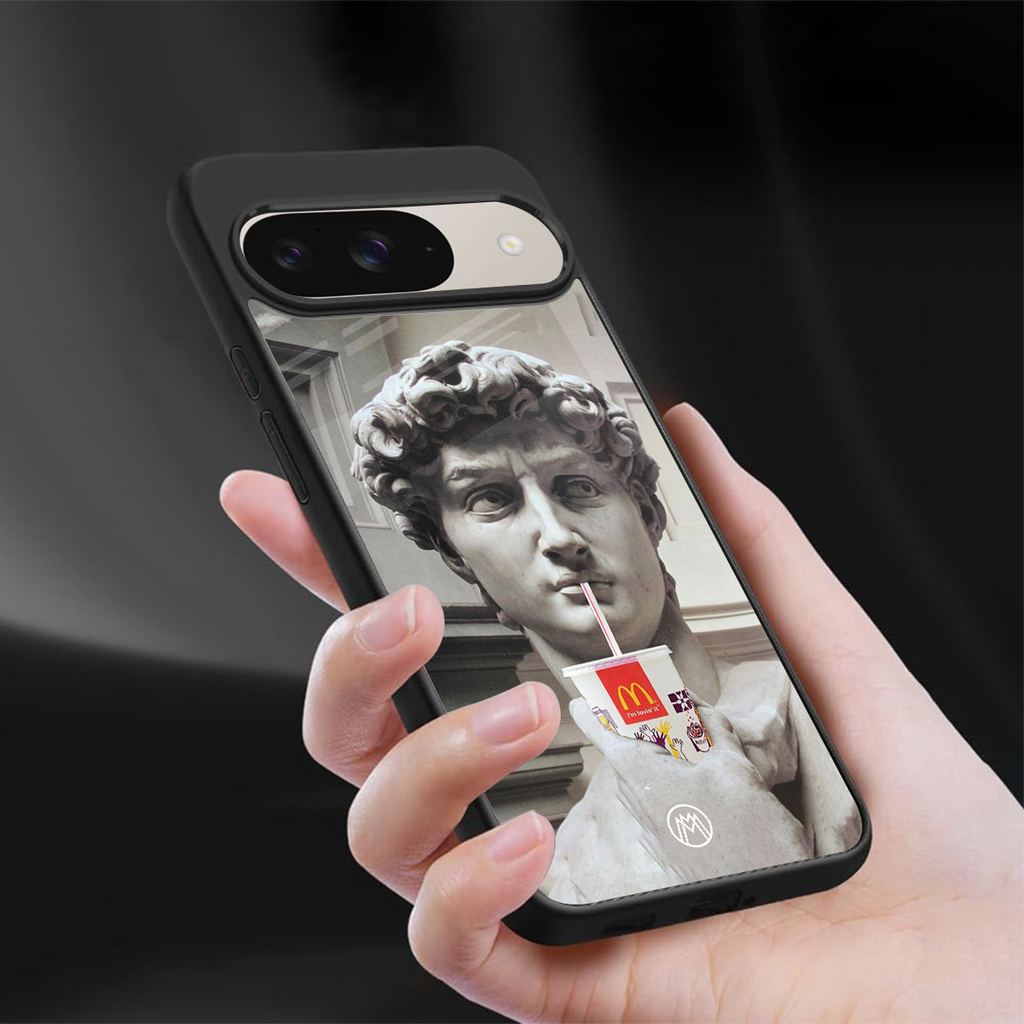 mc david back phone cover | glass case for google pixel 9