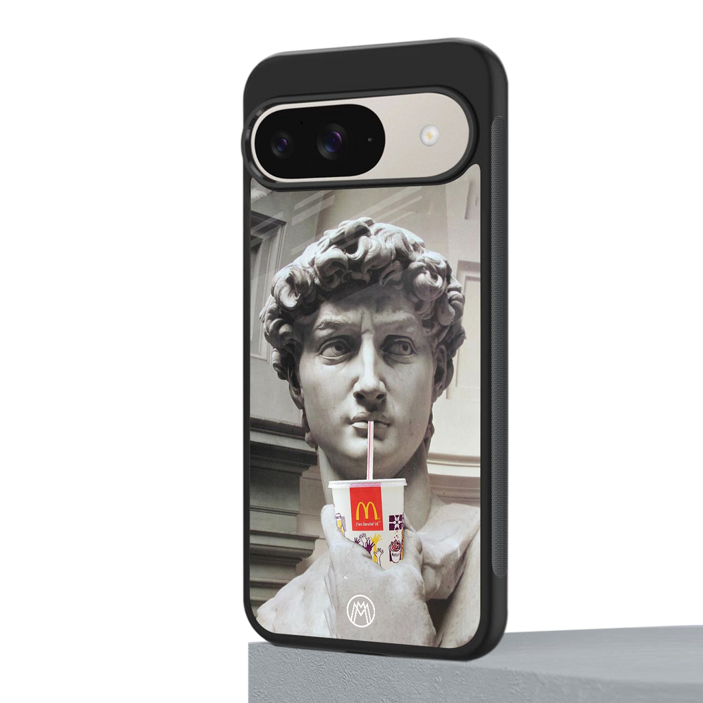 mc david back phone cover | glass case for google pixel 9