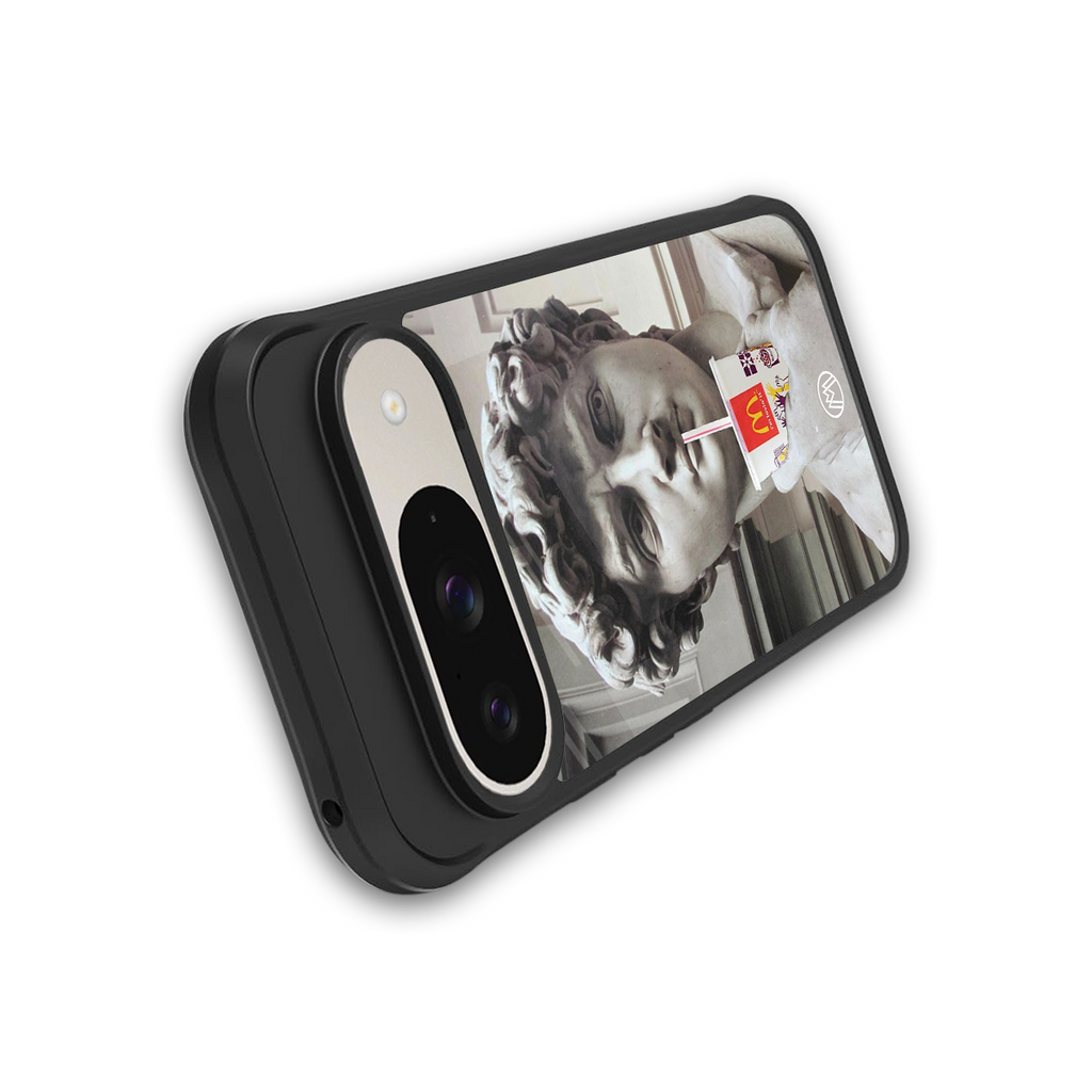 mc david back phone cover | glass case for google pixel 9