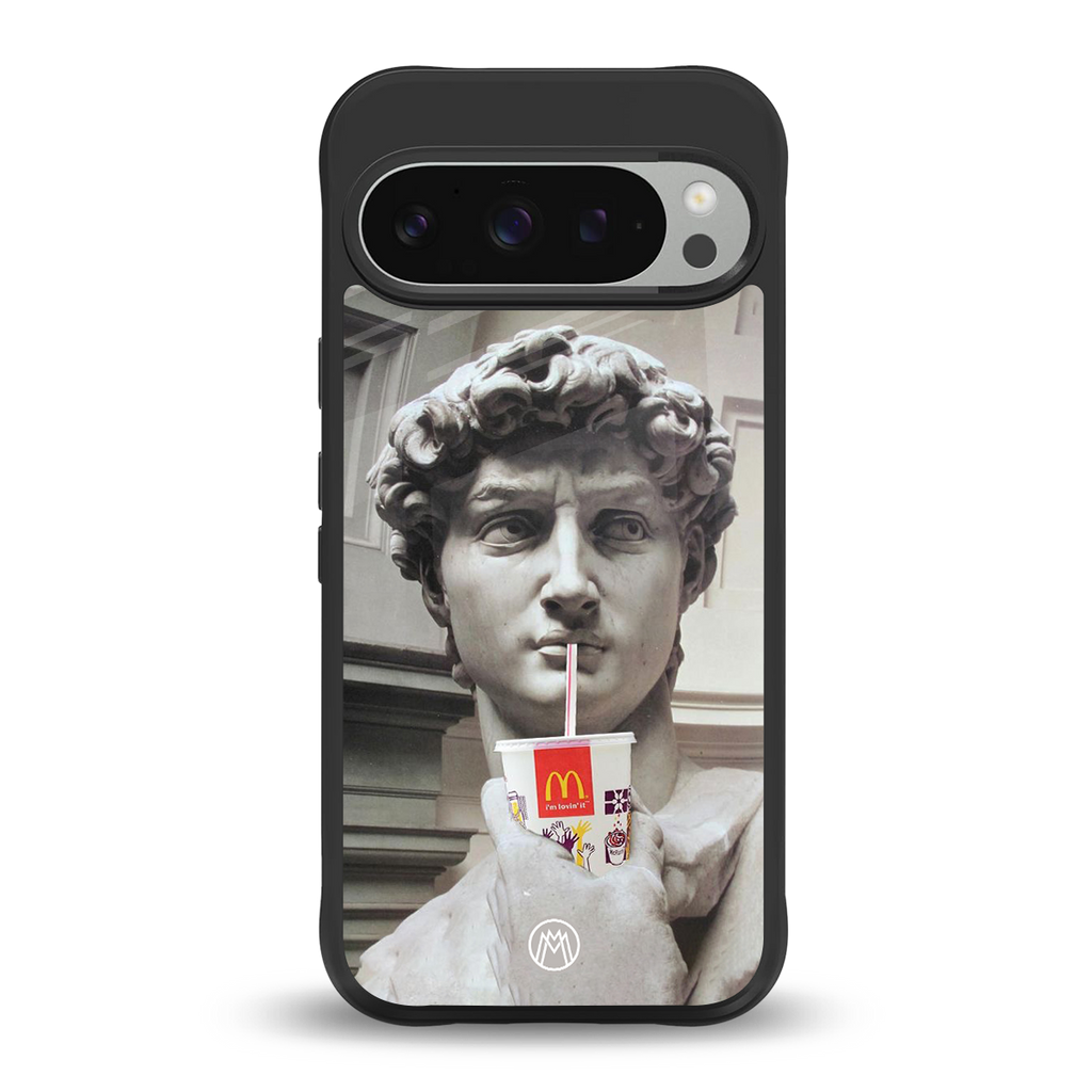 mc david back phone cover | glass case for google pixel 9 pro