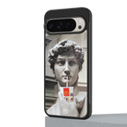 mc david back phone cover | glass case for google pixel 9 pro