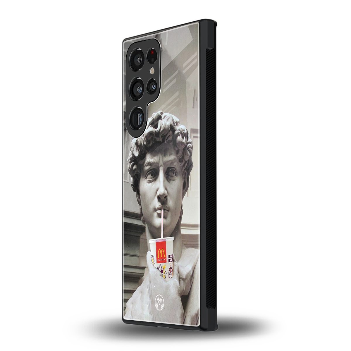 mc david back phone cover | glass case for samsung galaxy s23 ultra