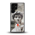 mc david back phone cover | glass case for samsung galaxy s25 ultra